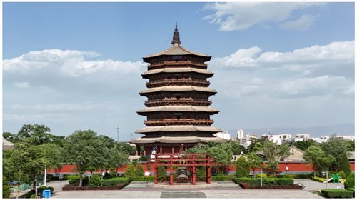 應(yīng)縣木塔/懸空寺/云岡石窟/直通車一日游